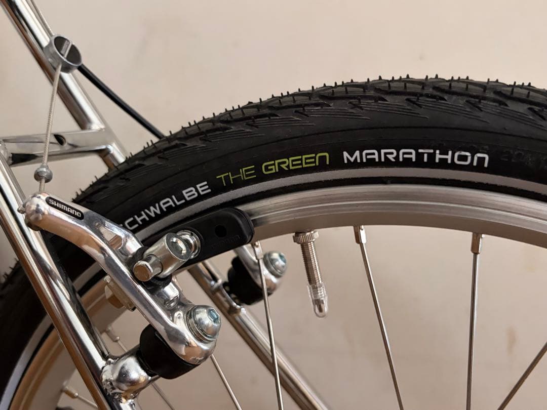 美品 BRUNO ミニベロ ロード クロムプレート 都内引渡し 460サイズ