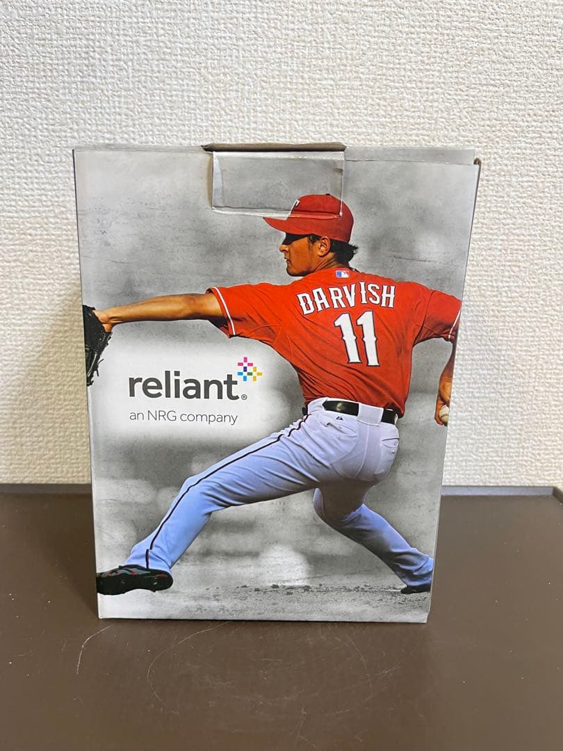 ダルビッシュ　レンジャース　2014 奪三振王達成記念球場配布ボブルヘッド