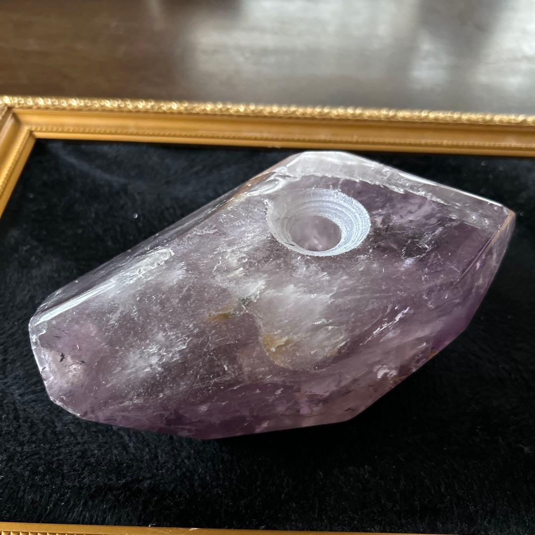 ✨破格✨絶品‼️アメジスト☆噴水☆天然石☆ファウンテン☆秘蔵品⭐︎高さ17㎝⭐︎レア⭐︎