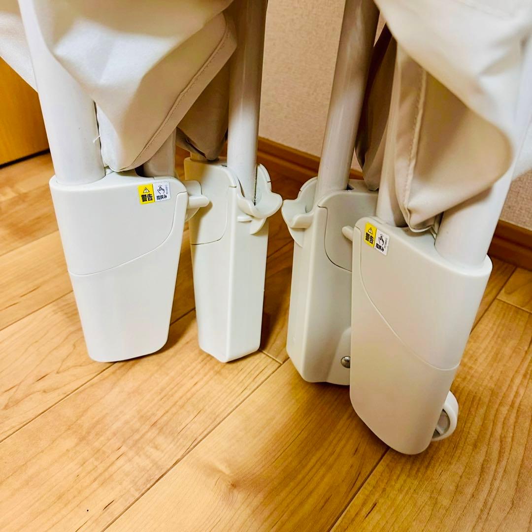 美品✨ アップリカ ココネル エアープラス 人気のホワイトベージュ 最上級モデル