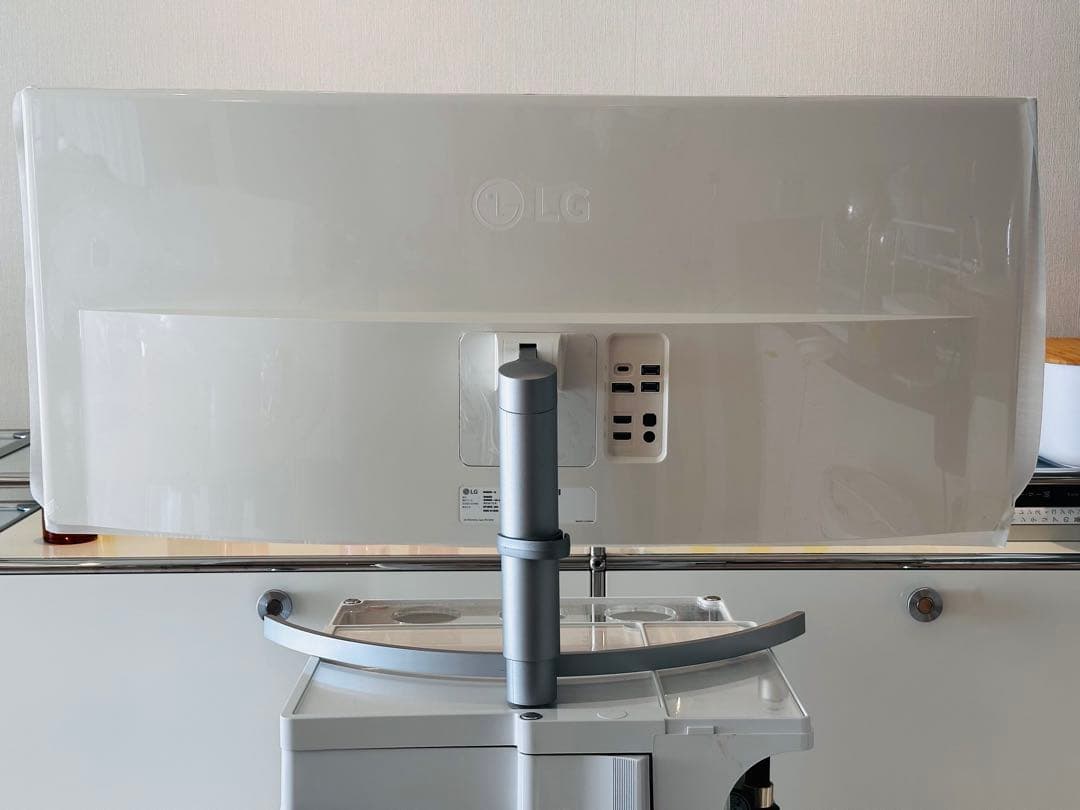 【美品】LG 38WK95C-W ウルトラワイド湾曲モニター