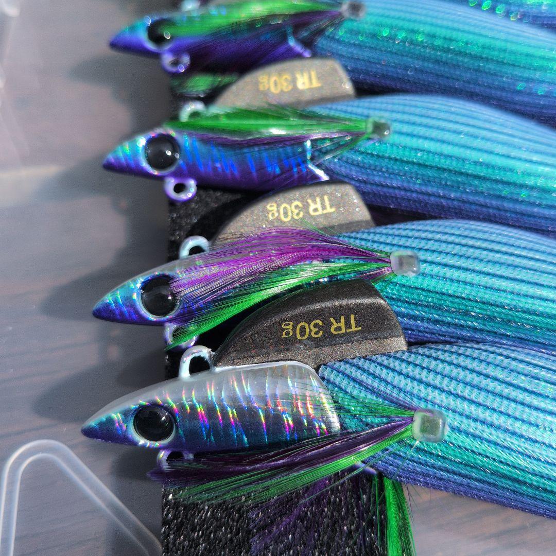 ダートマックス　TR tr パープル　ボーダー　グリーン　１０個 最後の出品