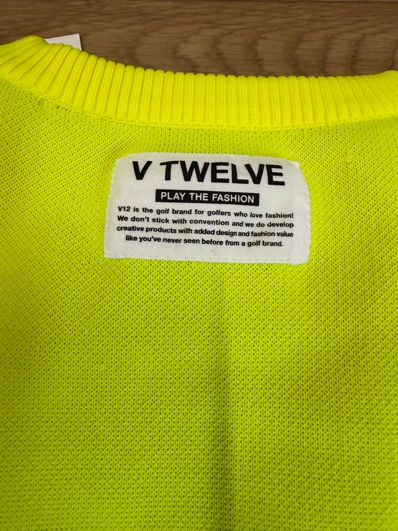 ¥28,600新品正規品【V12/L】裏地付きクルーネックニット長袖セーター秋冬