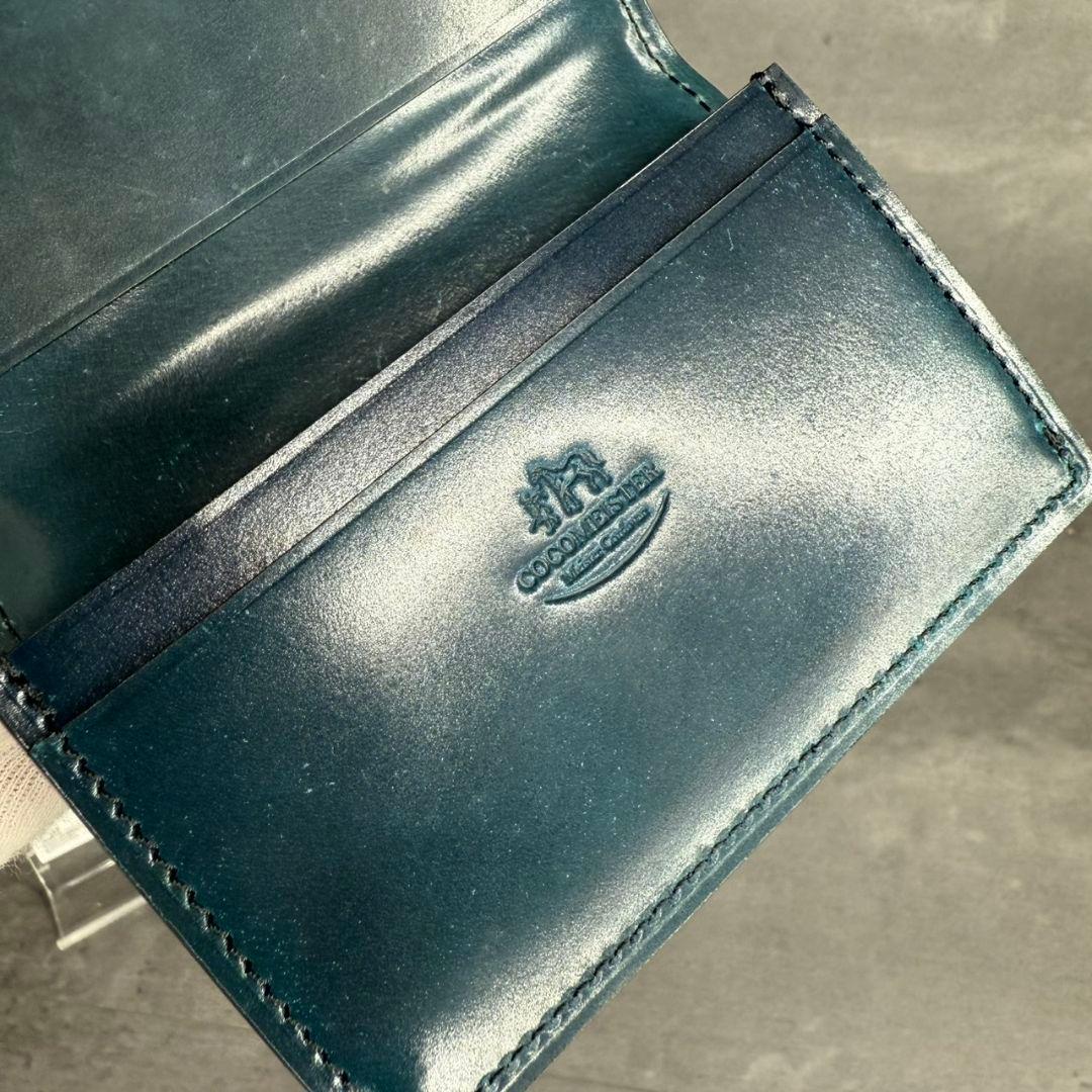 【極美品】COCOMEISTER シェルコードバン ヴァランテ 名刺入れ