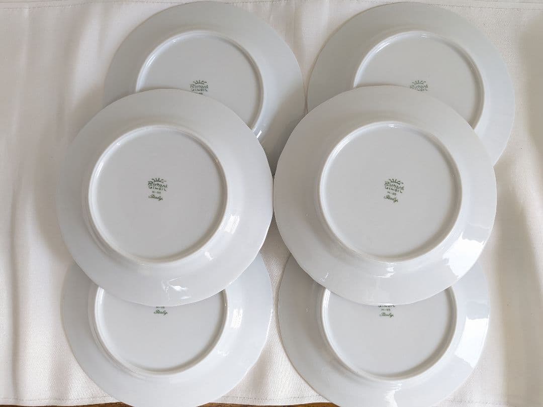 リチャードジノリ 木の実 果実 プレート 6枚セット