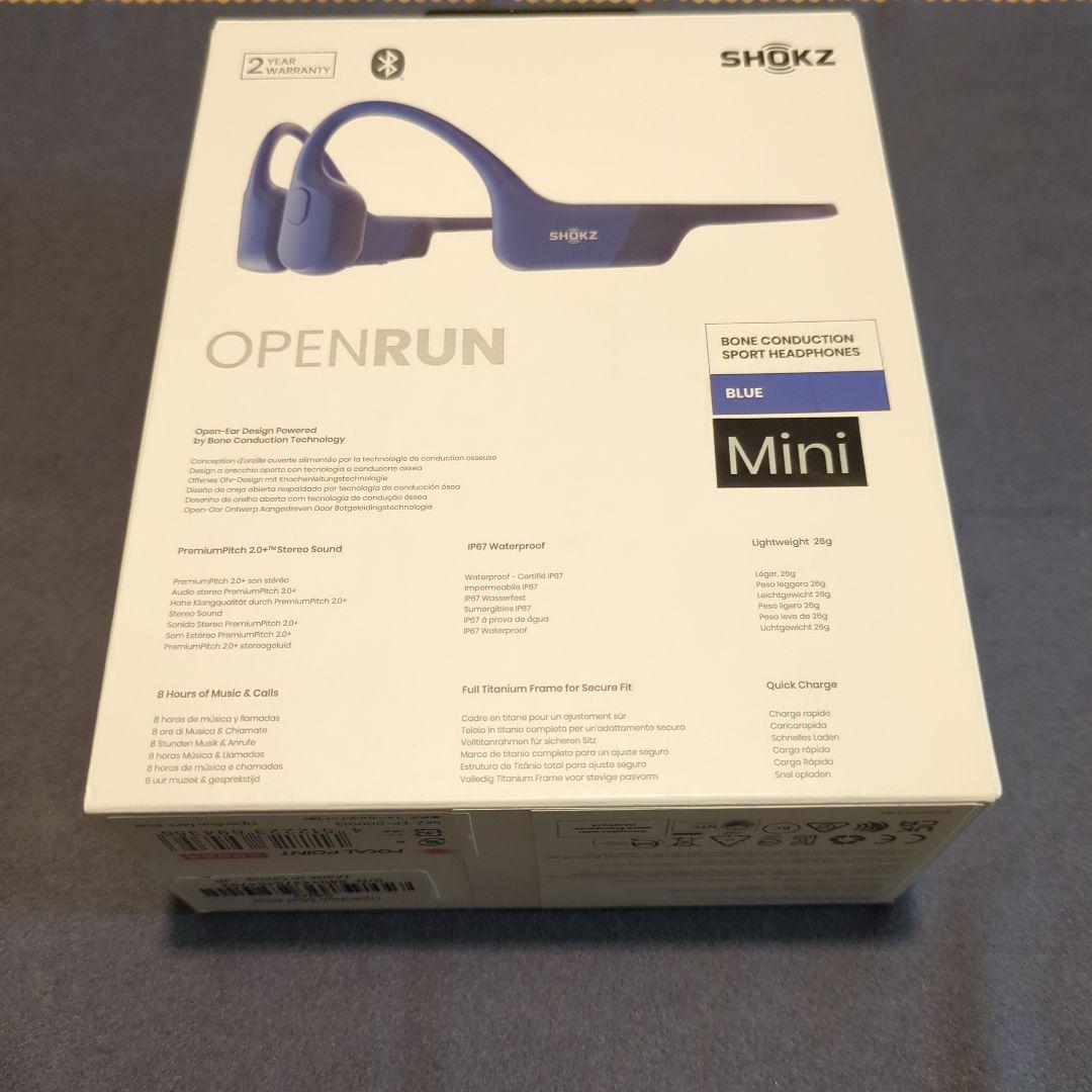 【美品】SHOKZ OPENRUN MINI オープンラン ミニ 12/5まで