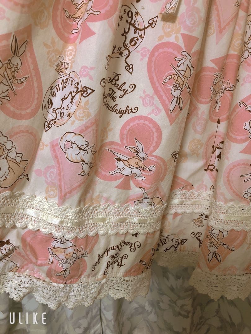 ベイビーザスターズシャインブライトスウィートクッキーアリス　ピンクjsk