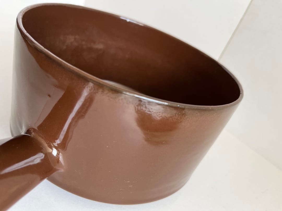 希少　廃盤　ヴィンテージ ストウブ　フォンデュ鍋　チョコレート色