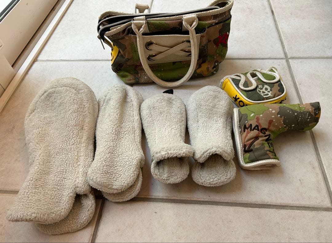 ラッセルノキャディバッグ おまけ(Dr.FW.UT.PTカバー、トートバッグ)付