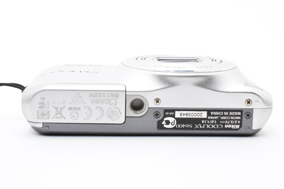 【美品】Nikon COOLPIX S6400 シルバー　動作確認済