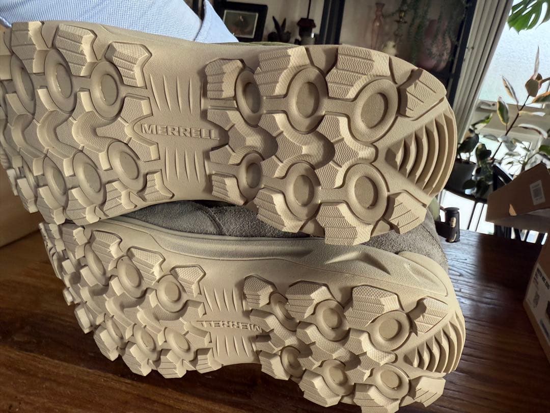 靴 MERRELL WINTER MOC ZERO TALL AVOCADO 28