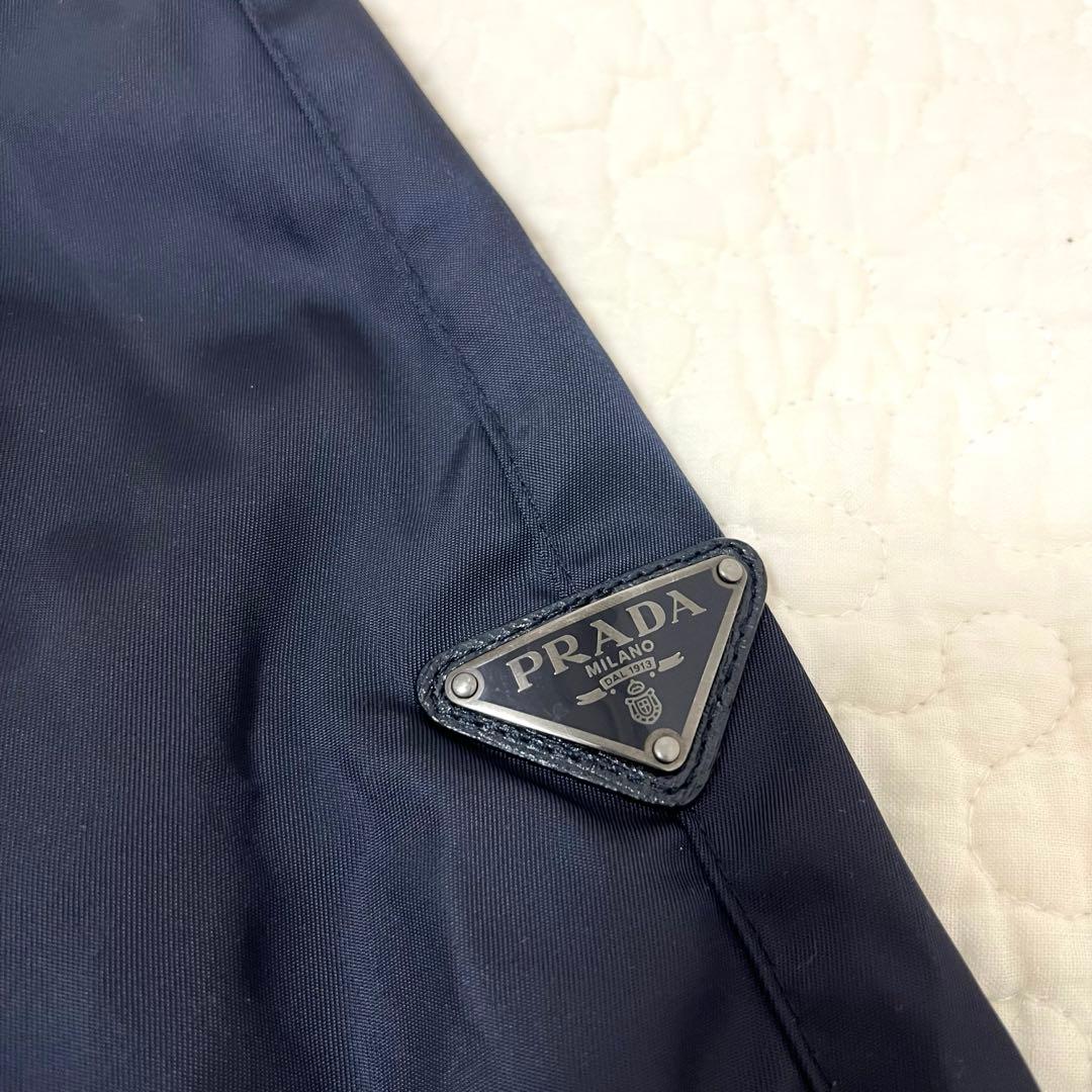 PRADA　プラダ　MA1　ボンバージャケット　ネイビー　ナイロンジャケット