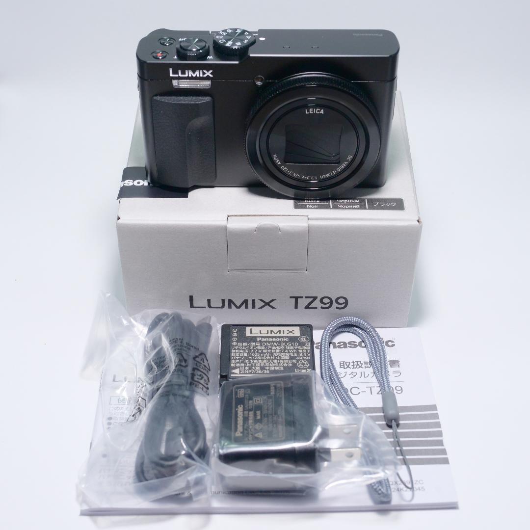 ◆美品◆ Panasonic Lumix TZ99 + ケース&ジャケット