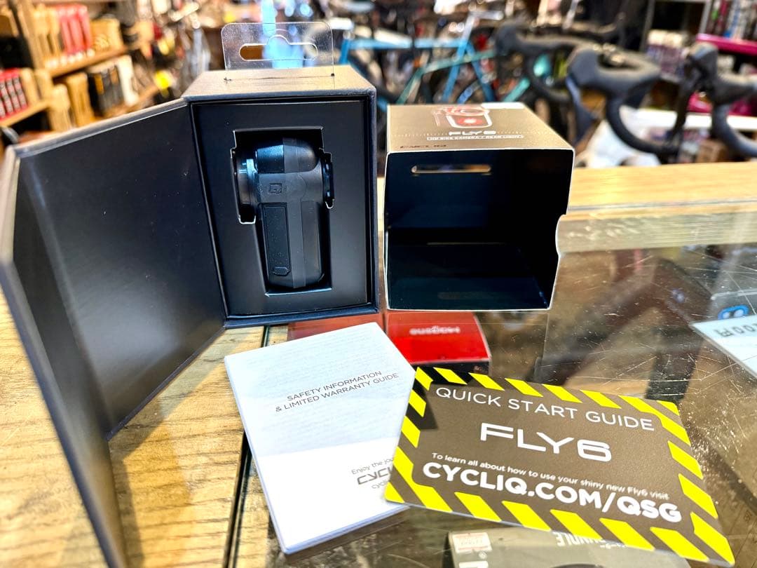 CYCLIQ FLY6 GEN3 HDバイクカメラ・リアライト