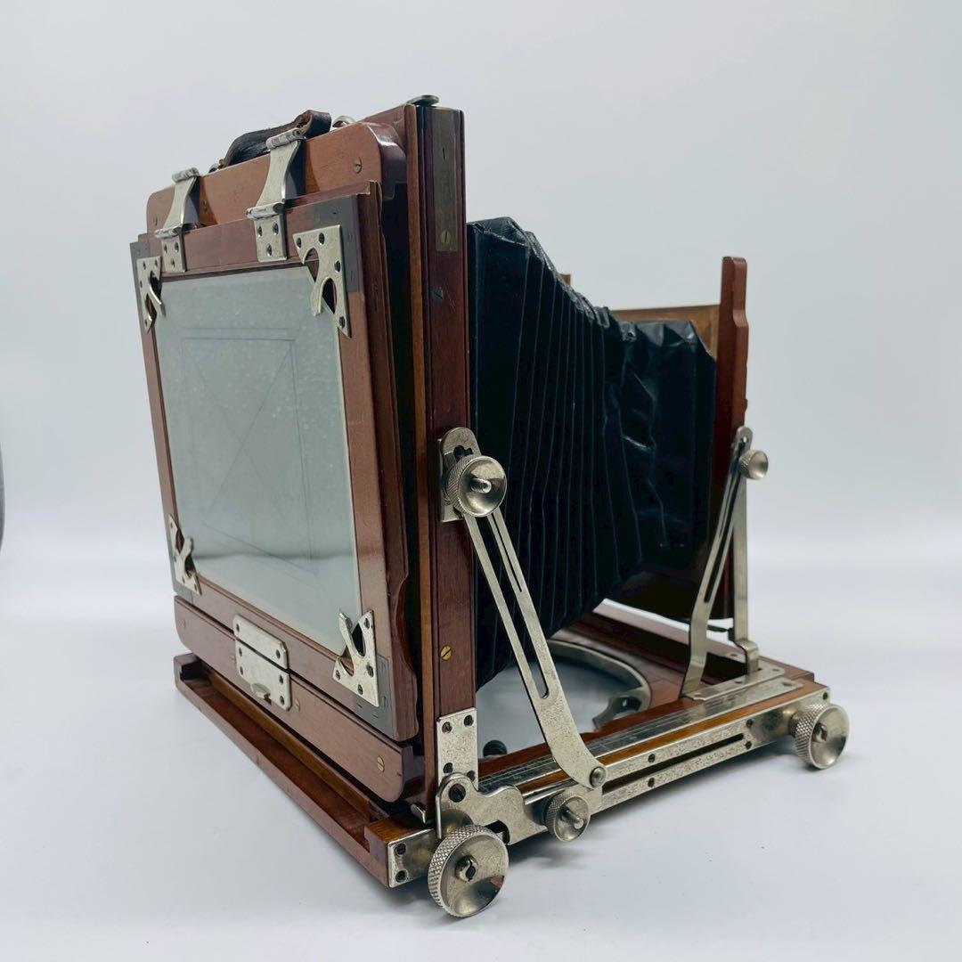 大判カメラ 木製 折りたたみ式