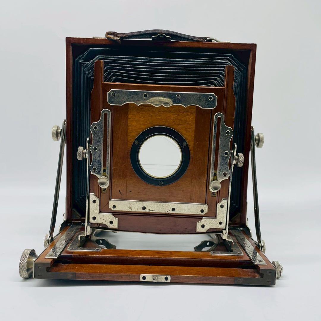 大判カメラ 木製 折りたたみ式