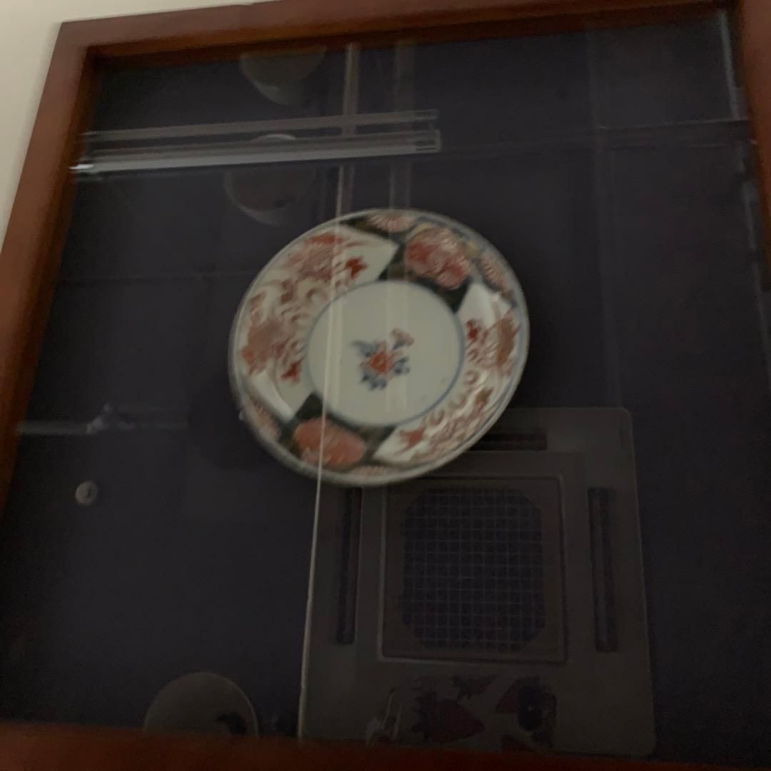 江戸時代お皿額装