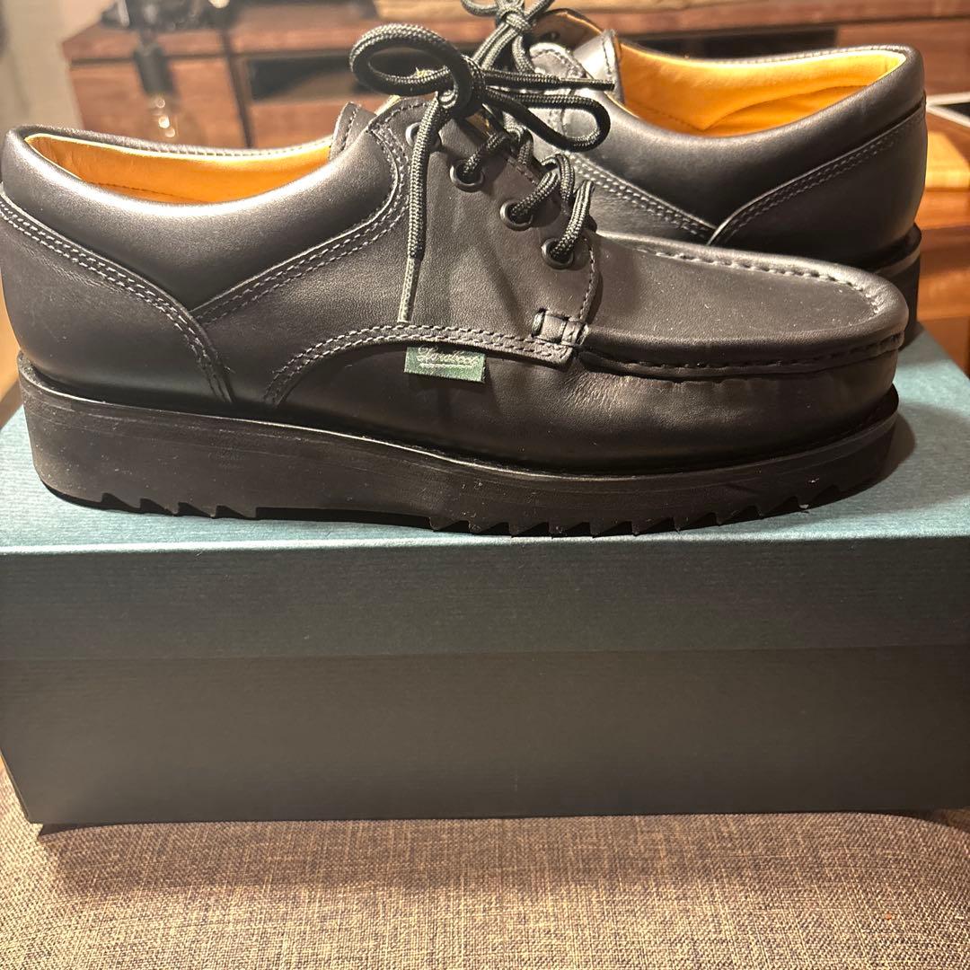 PARABOOT THIERS ブラック　新品未使用　uk7