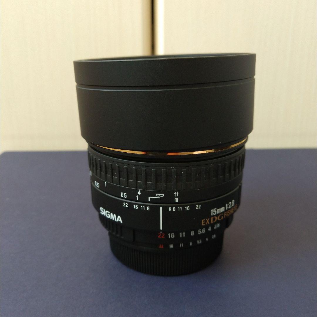 レンズ(単焦点) SIGMA 15mm F2.8 EX DG FISHEYE