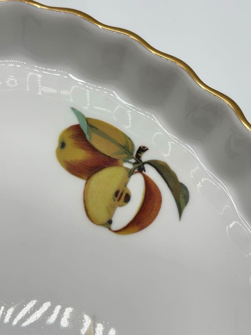 ロイヤルウースター　エベシャム　ゴールドキッシュディッシュ　お皿　大皿