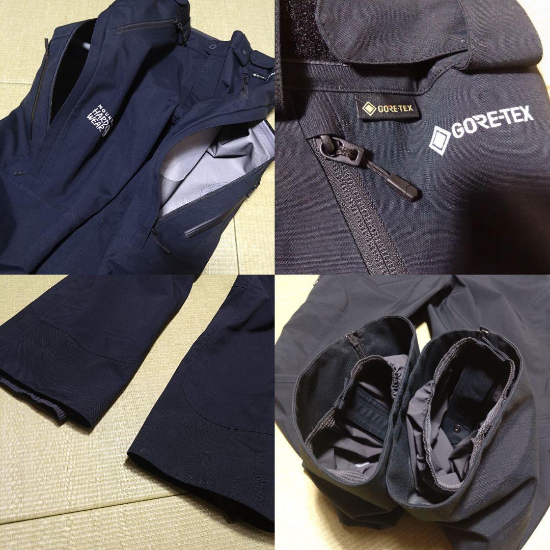 マウンテンハードウェア バウンダリーリッジ　ゴアテックス M　上下　オレンジ