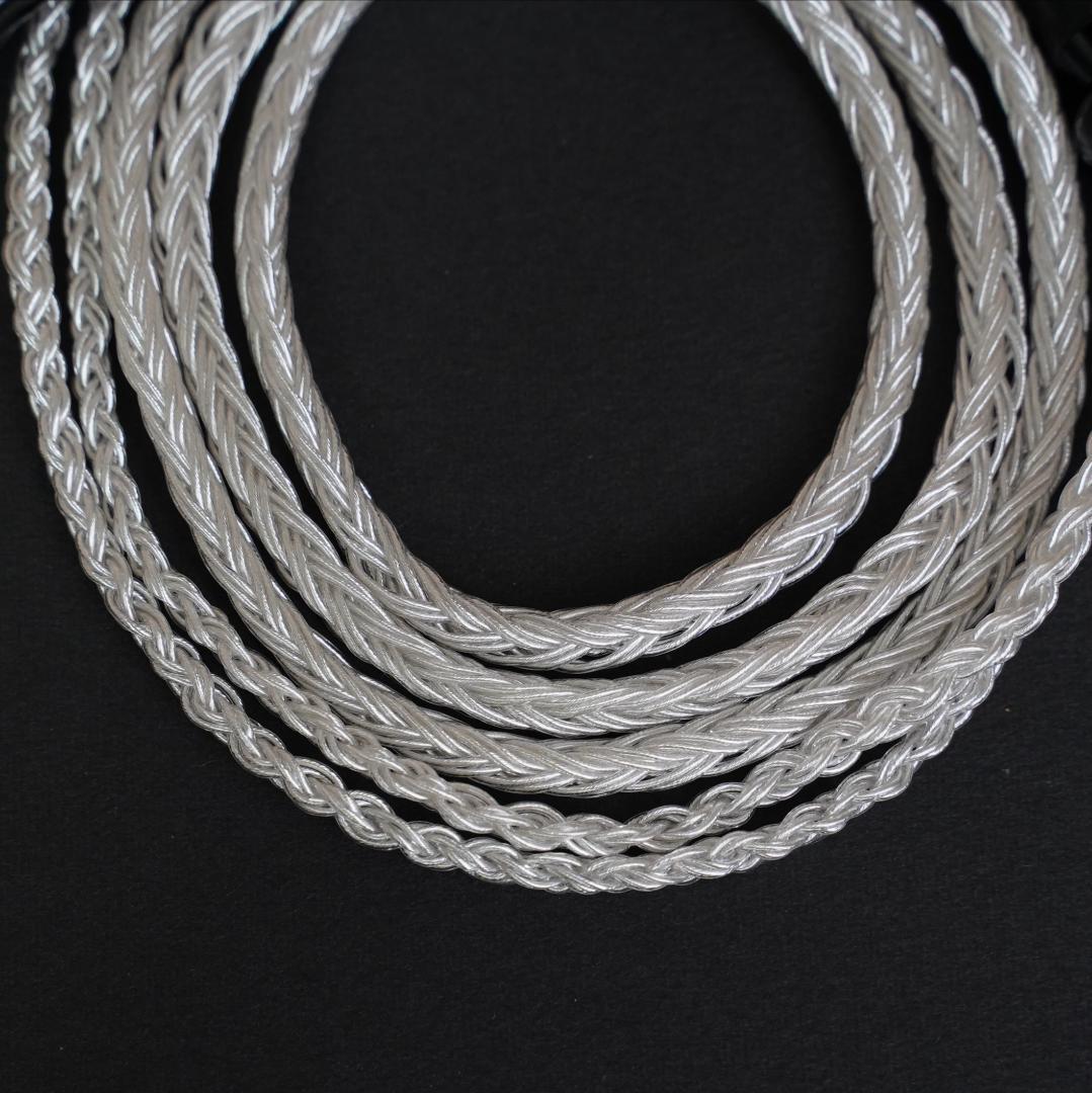 超希少!16芯 最高銀メッキOFC リケーブル mmcx/4.4mmバランス