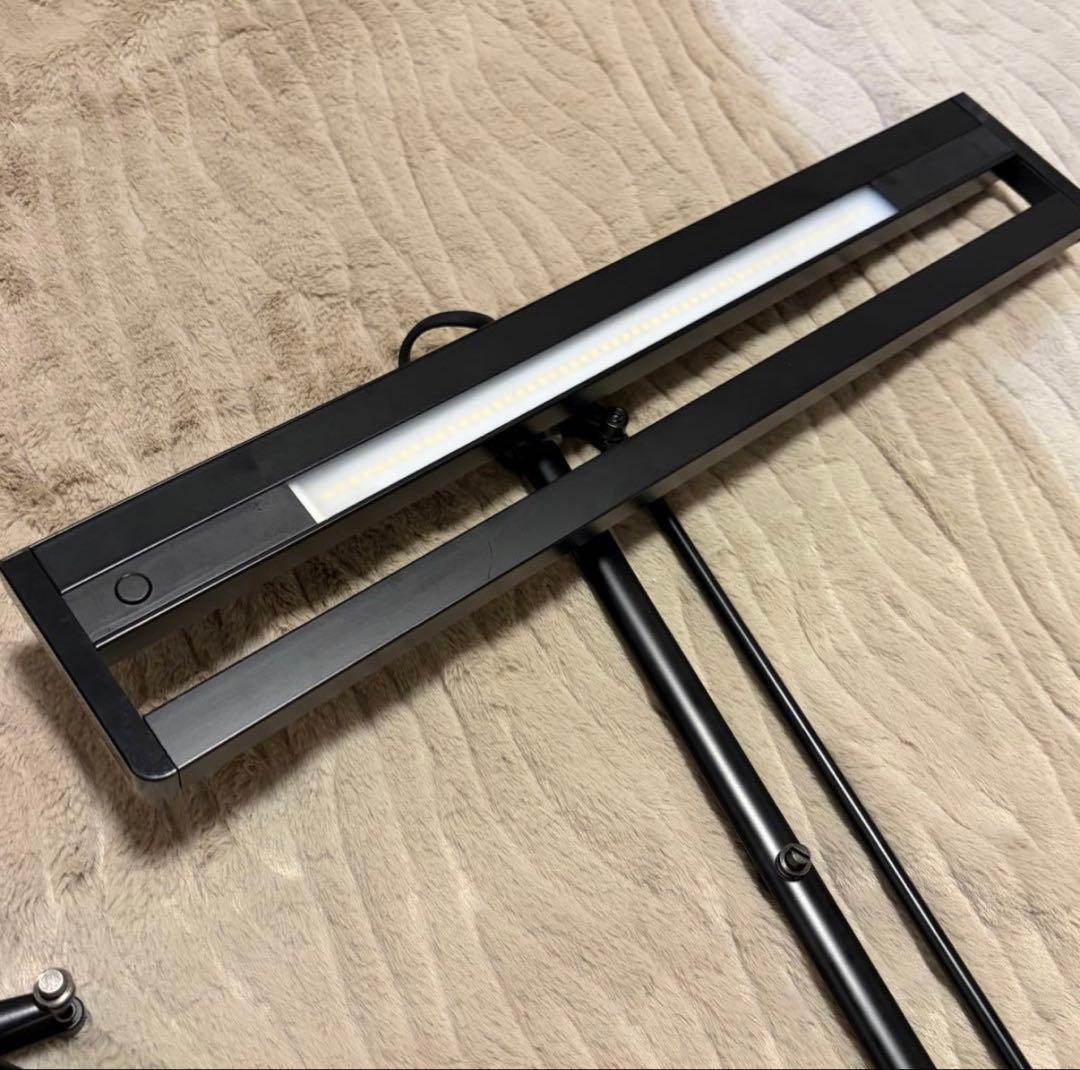 山田照明 Z-LIGHT Z-80PROIIB LEDデスクライト ブラック