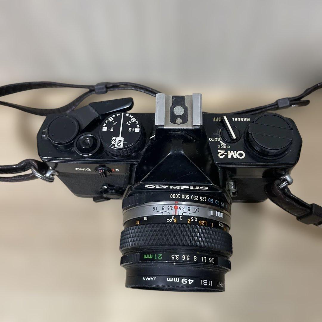 OLYMPUS OM-2 + ZUIKO 50mm 要整備 シャッター不良