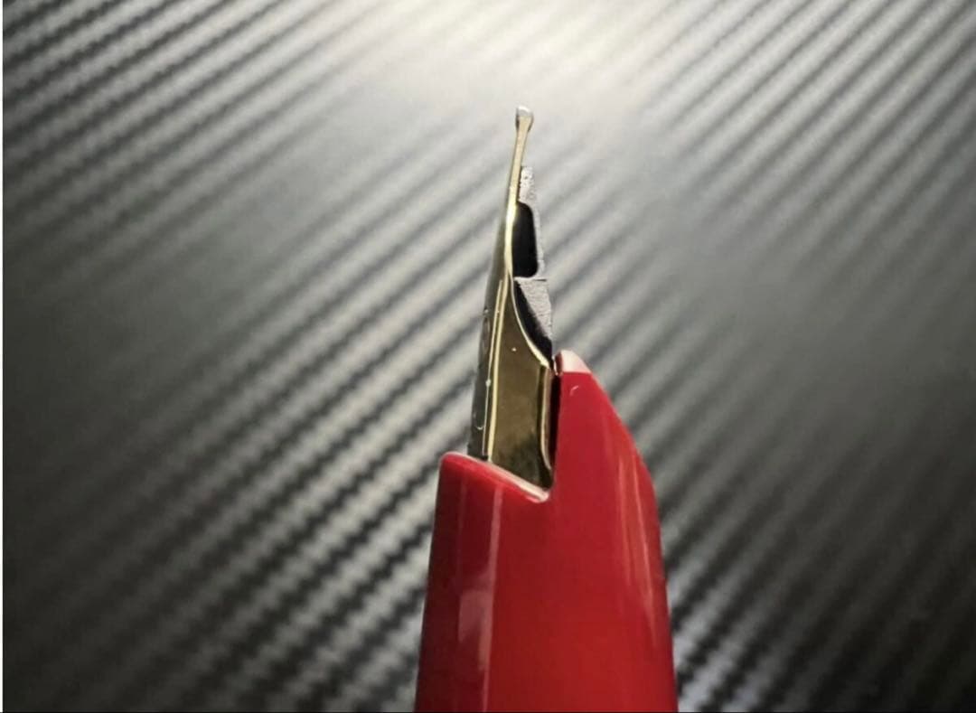 モンブラン 万年筆 美品 ジェネレーション レッド M