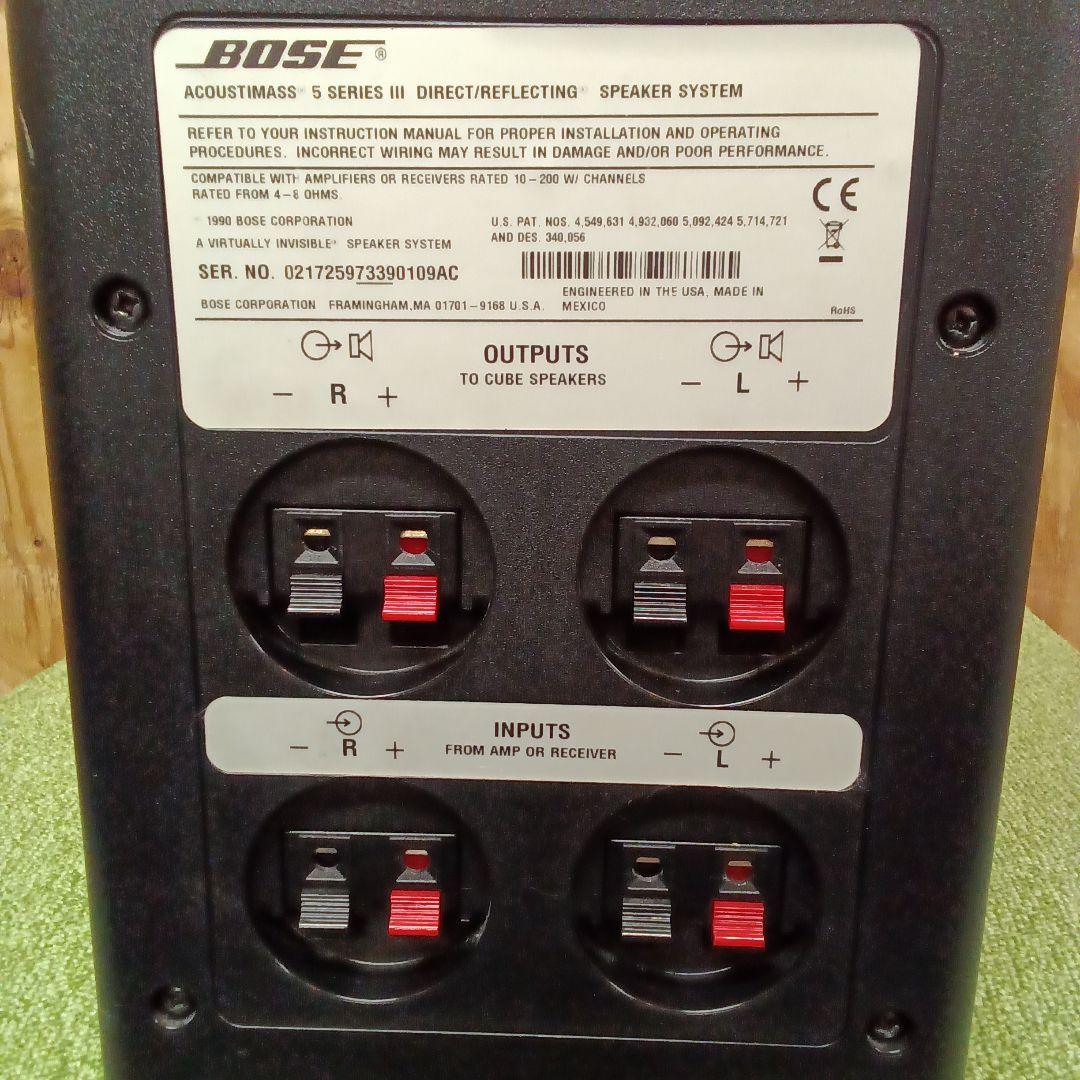 BOSE 5 Series III speaker system ＋RA-18⑧