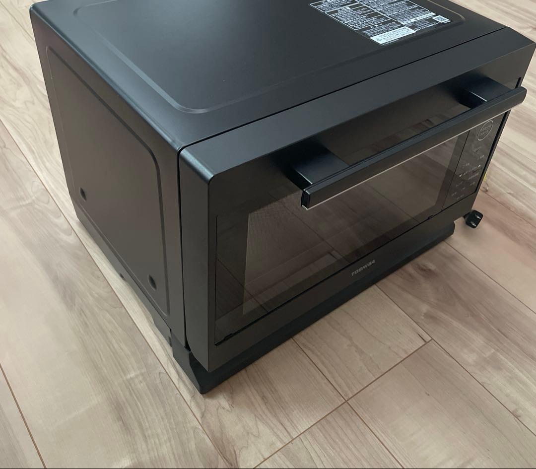 【美品】TOSHIBA ER-VS23(K) 単機能電子レンジ　　2022年製