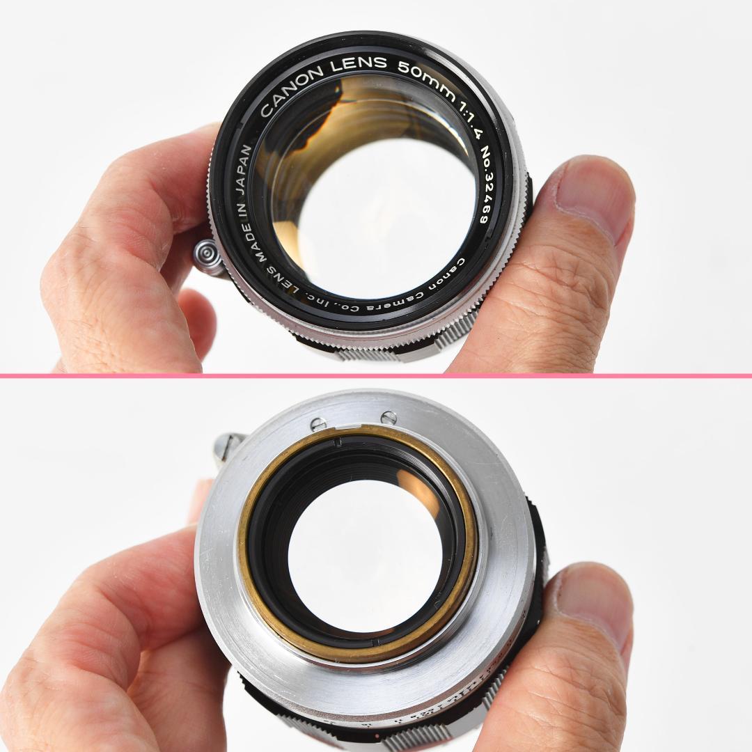 Canon MODEL 7 Lマウント50mm f1.4 レンジファインダー