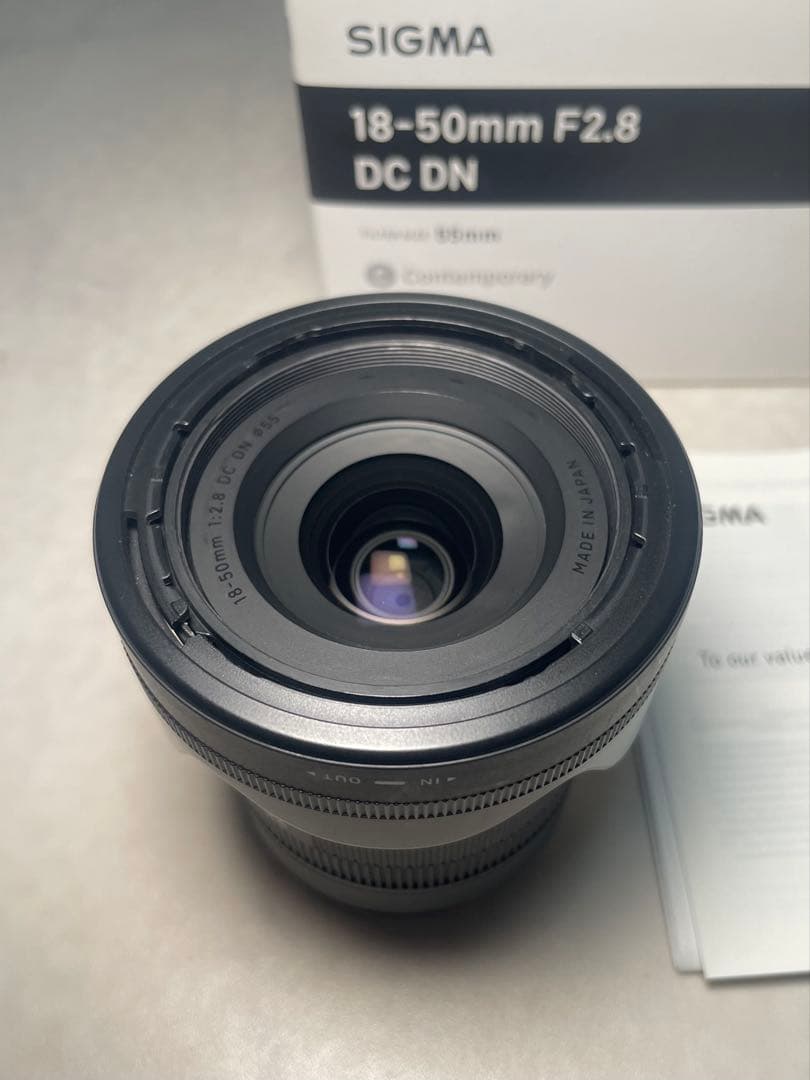 SIGMA 18-50mm F2.8 DC DN レンズ