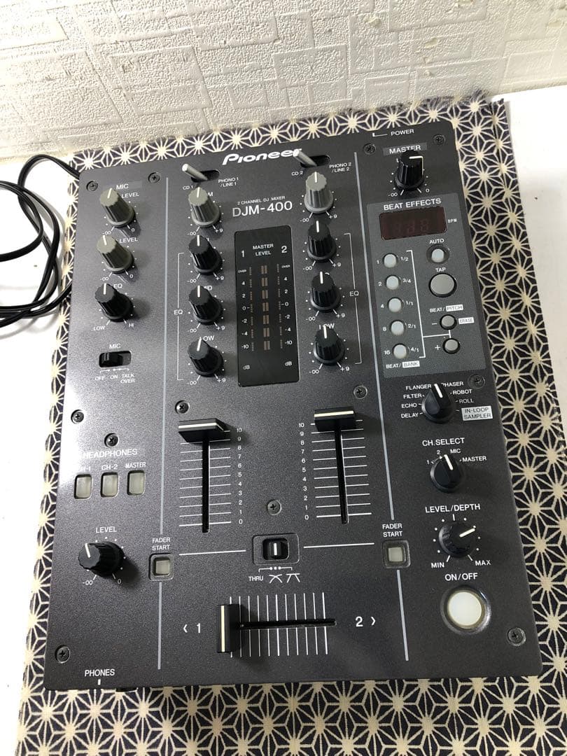 pioneer dj パイオニア　DJM-400 縦横フェーダーメンテナンス