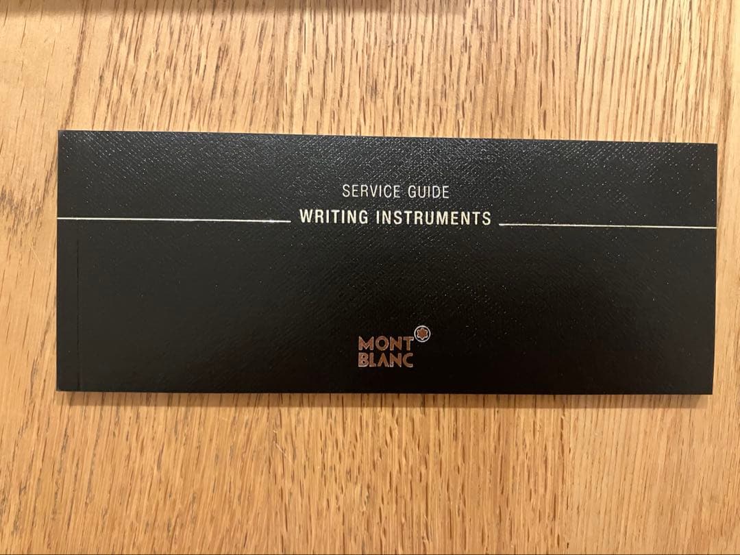 未使用　MONT BLANC 黒 ボールペン 本体