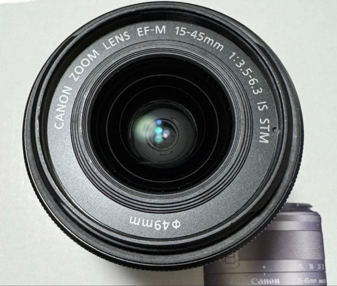 完品美品【Canon】EOS M100 EF-M15-45 IS ST