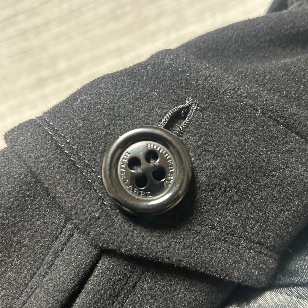 BURBERRY BLUE LABEL ロングコート38 黒　M