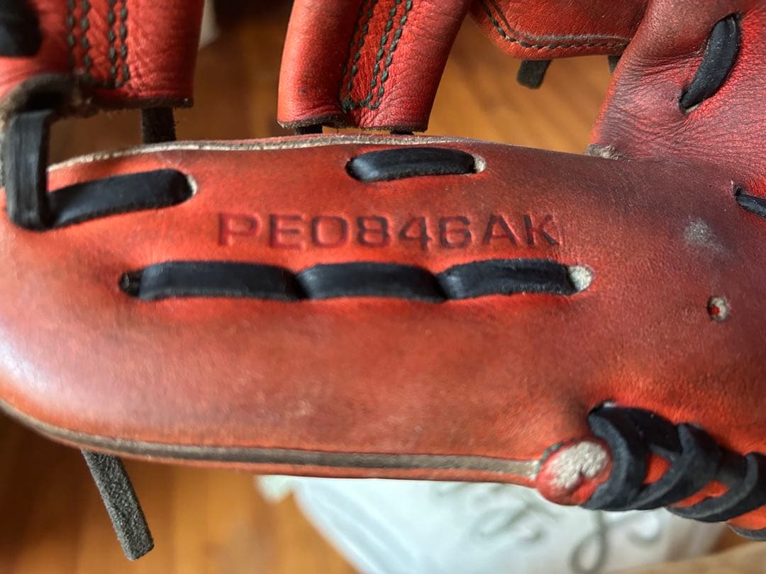 SSK proedge 硬式グローブ オレンジ 収納袋付き