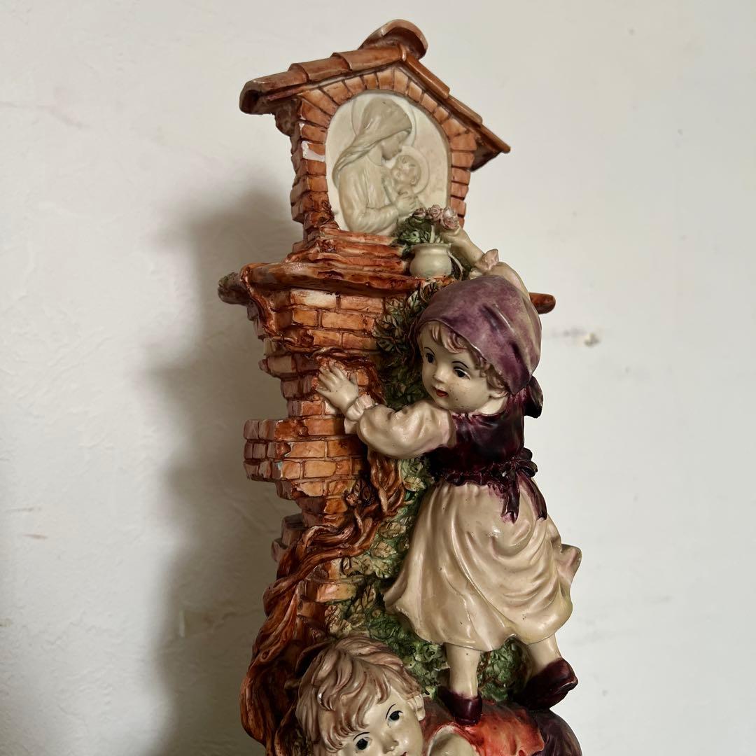 k195r124 Sculpture House「聖母へ捧げる花」オブジェ 置物