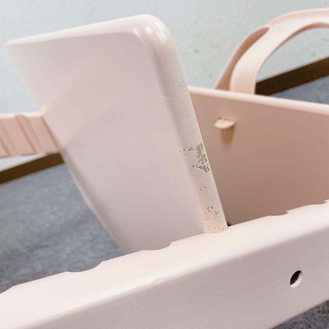 専用出品　STOKKE TRIPP TRAPP ピンク No.6 付き