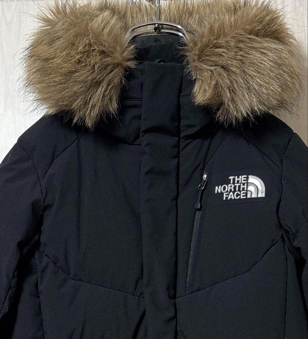 ノースフェイス ロング ダウンジャケット コート ファー ドライベント 120