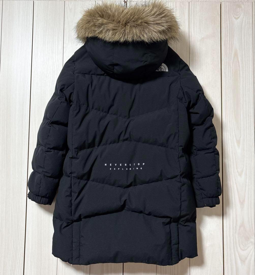 ノースフェイス ロング ダウンジャケット コート ファー ドライベント 120