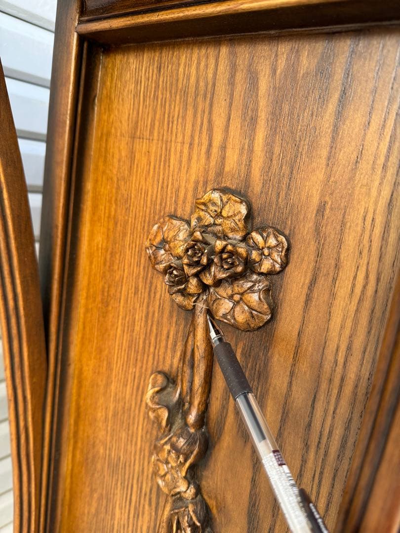 希少　ミエールガレ 調　アール・ヌーボー　チェスト　コンソール