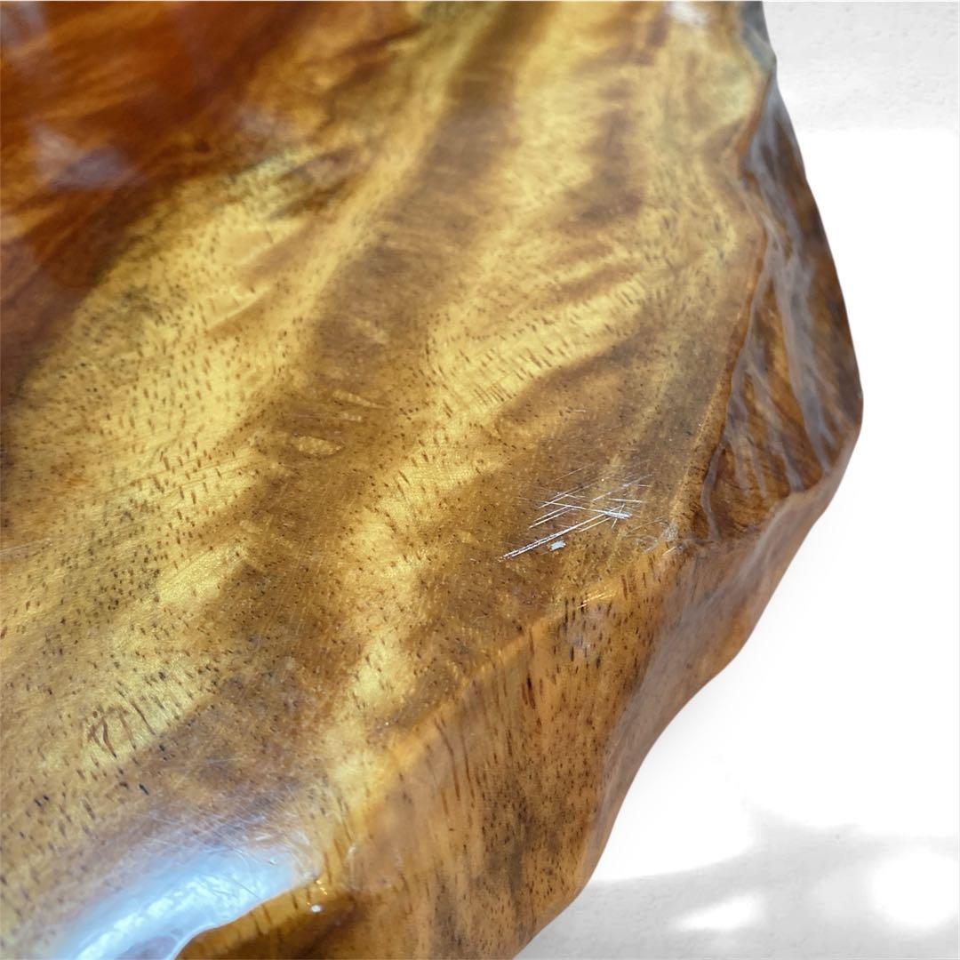 ✨送料込み✨ 花梨 座卓 一枚板 テーブル 天然木 高級 84cm×76cm