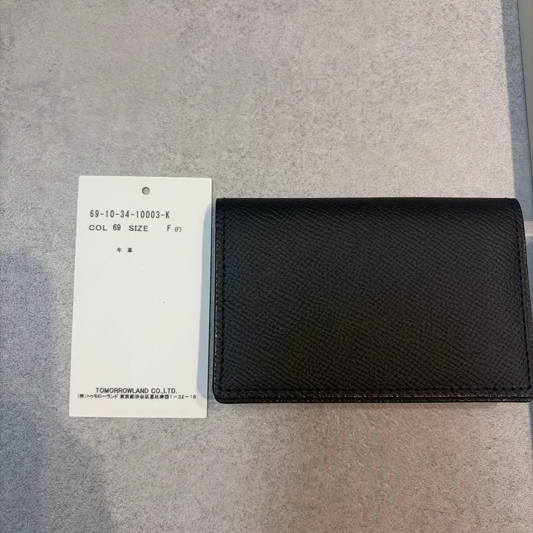 TOMORROWLAND ネイビー　名刺入れ
