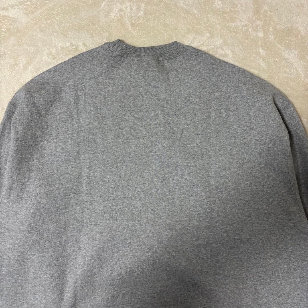 Stussy x Nike コラボ　クルーネックスウェット　グレー　XL