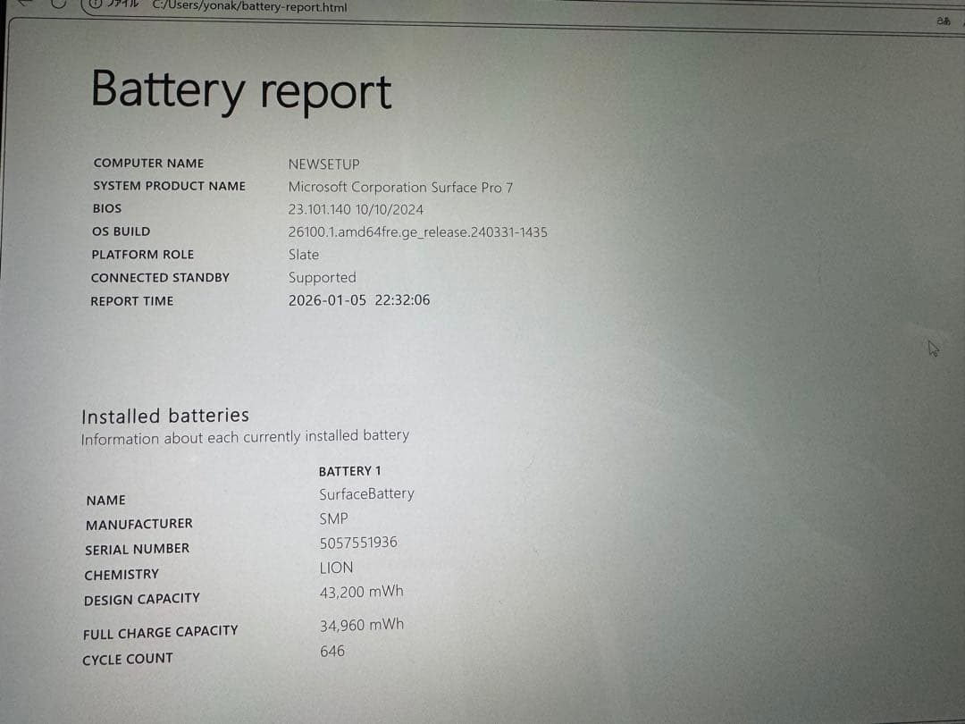 Surface Pro7(i7/512GB/16GB)+タイプカバー
