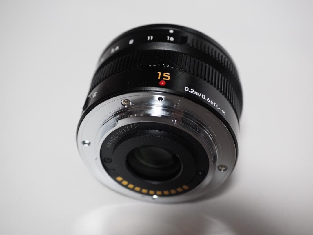 レンズ(単焦点) LEICA DG SUMMILUX 15mm F1.7 ASPH.