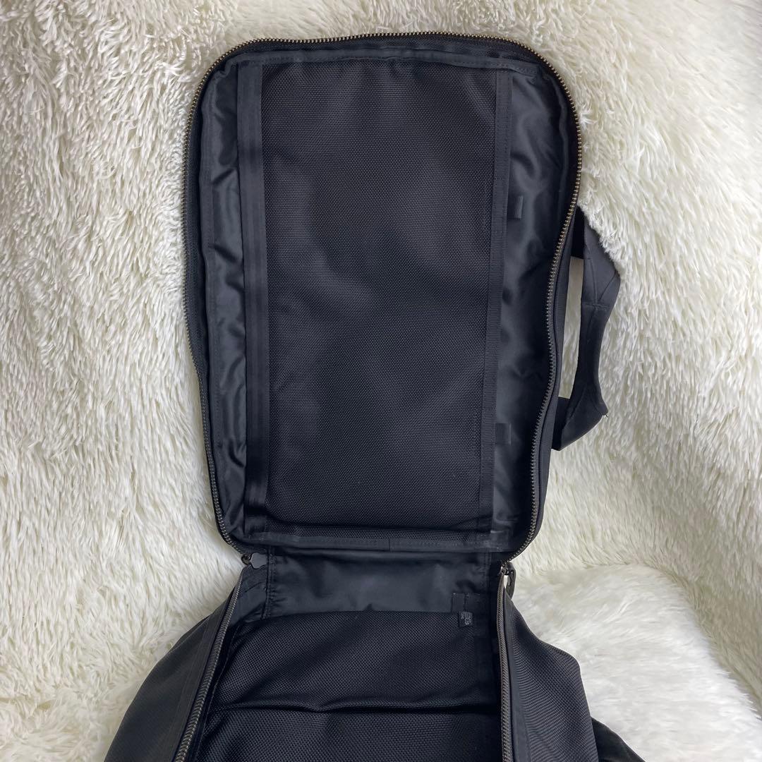 【美品】ポーター ヒート 3way ビジネスバッグ リュック A4 通勤 黒