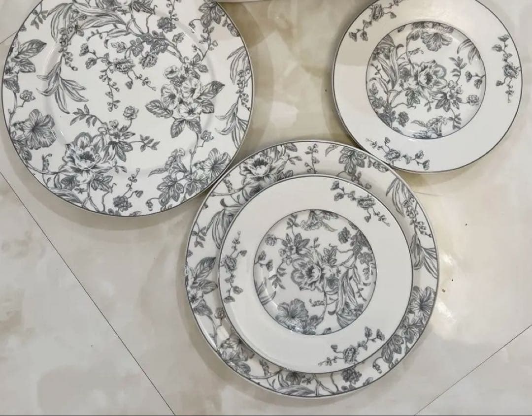 フローラル食器セット　5人分セット